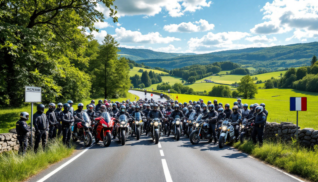 découvrez l'événement unique du maine-et-loire où 110 motards et gendarmes se sont réunis pour une journée exceptionnelle sur les routes, alliant passion et sécurité dans une ambiance conviviale et solidaire.