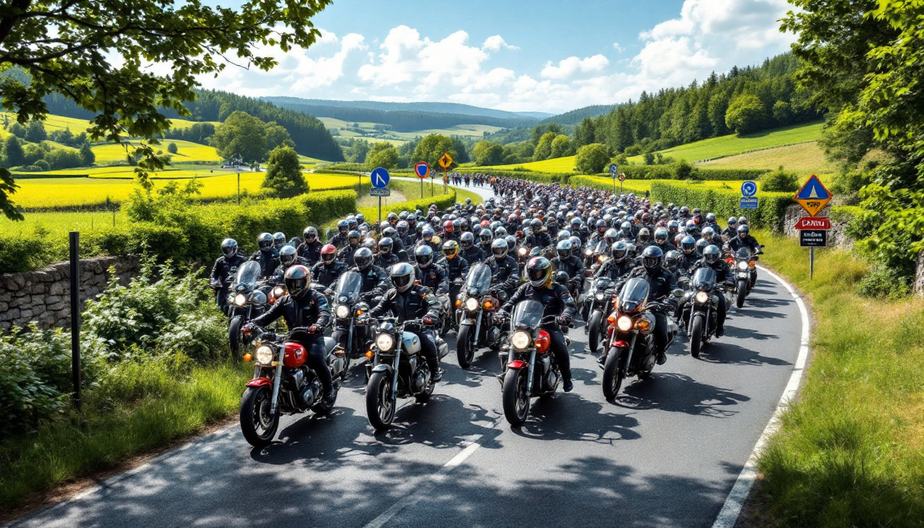 découvrez comment 110 motards et gendarmes du maine-et-loire se sont réunis pour une journée exceptionnelle de solidarité et de convivialité sur les routes, alliant sécurité et passion pour la moto.