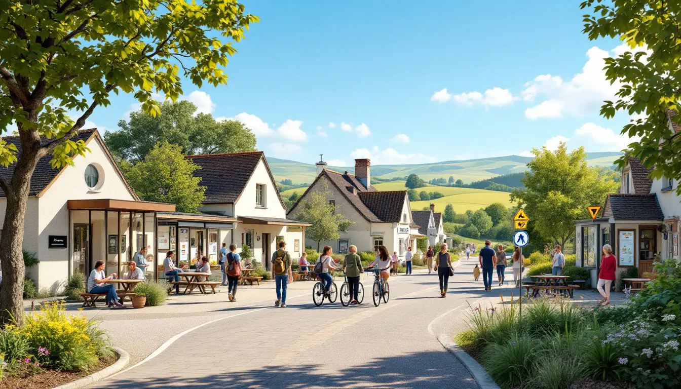 découvrez une pause conviviale à seulement deux heures de paris au village de la sécurité routière en mayenne, un lieu idéal pour sensibiliser et se détendre en famille.