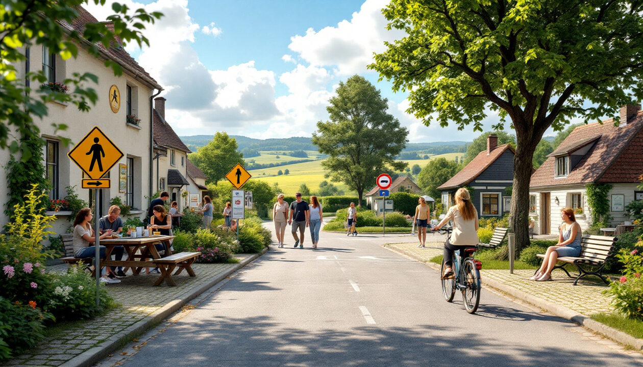 découvrez le village de la sécurité routière en mayenne, à seulement deux heures de paris, pour une halte conviviale alliant sensibilisation et détente en famille.