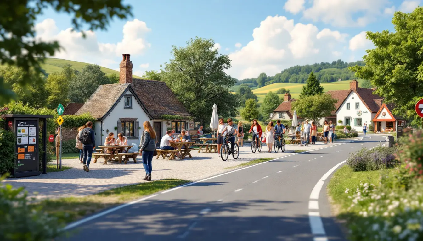 découvrez le village de la sécurité routière en mayenne, une halte conviviale à seulement deux heures de paris. un lieu idéal pour sensibiliser toute la famille à la sécurité sur la route.