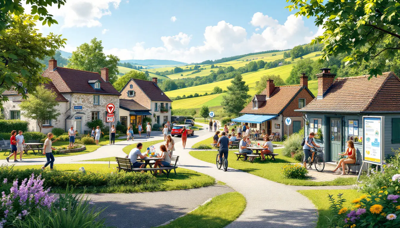 découvrez une halte conviviale au village de la sécurité routière en mayenne, à seulement deux heures de paris, pour sensibiliser en famille et profiter d'une pause agréable.