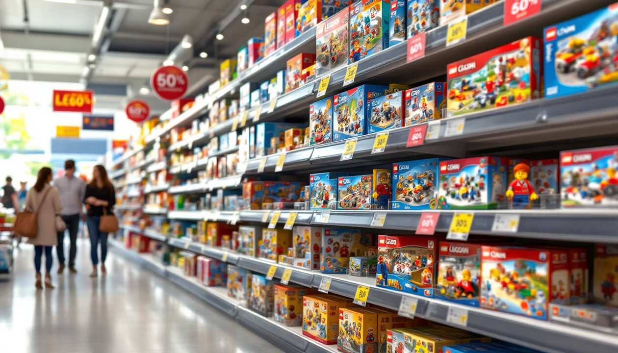 profitez des réductions exceptionnelles jusqu'à -60% chez auchan sur une sélection de coffrets lego célèbres. idéal pour les passionnés et les cadeaux à petits prix !