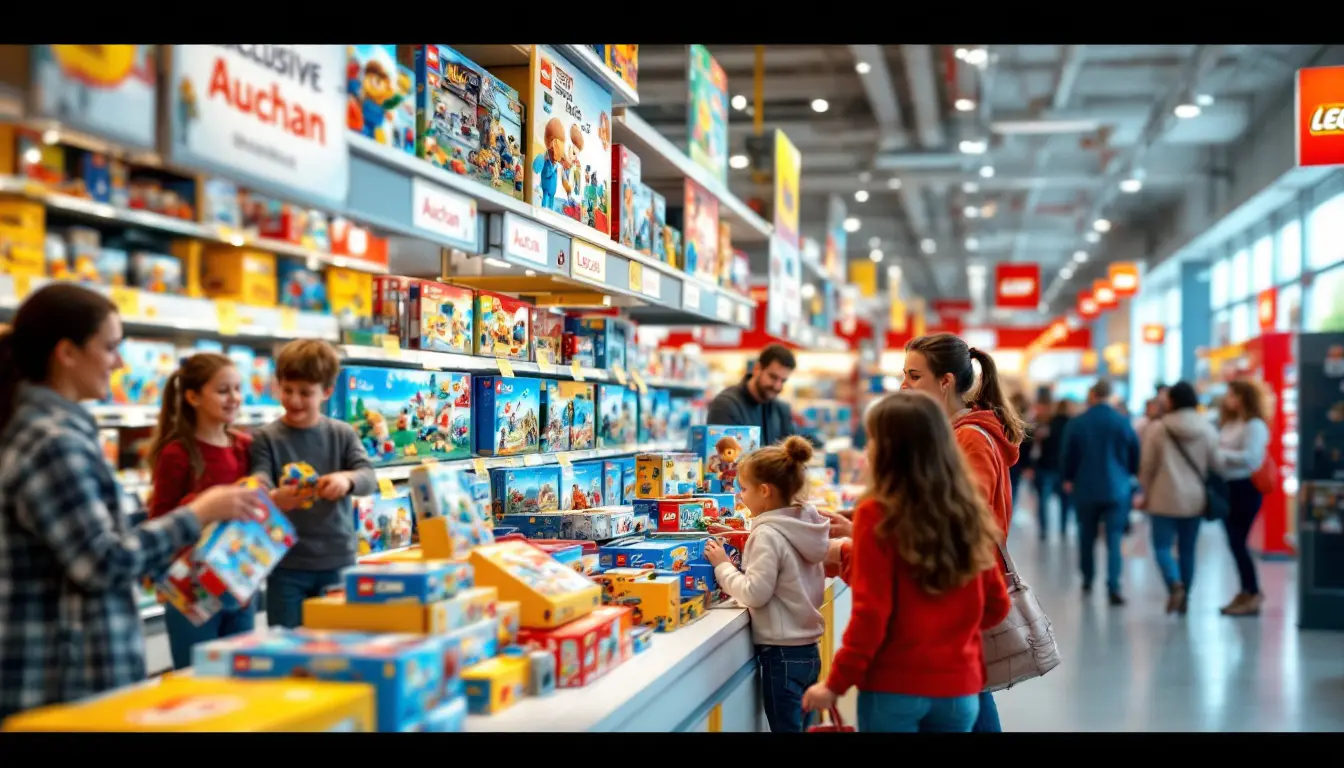 profitez des offres exclusives auchan sur une sélection limitée de sets lego pendant les soldes. des réductions exceptionnelles pour les fans de lego, ne manquez pas cette occasion unique !