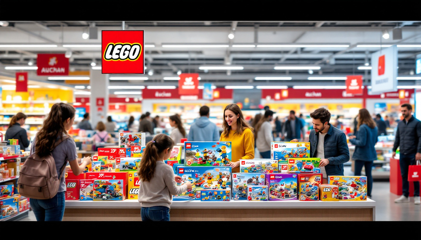 découvrez les offres exclusives d'auchan sur une sélection limitée de sets lego pendant les soldes. profitez de réductions exceptionnelles pour enrichir votre collection dès maintenant !