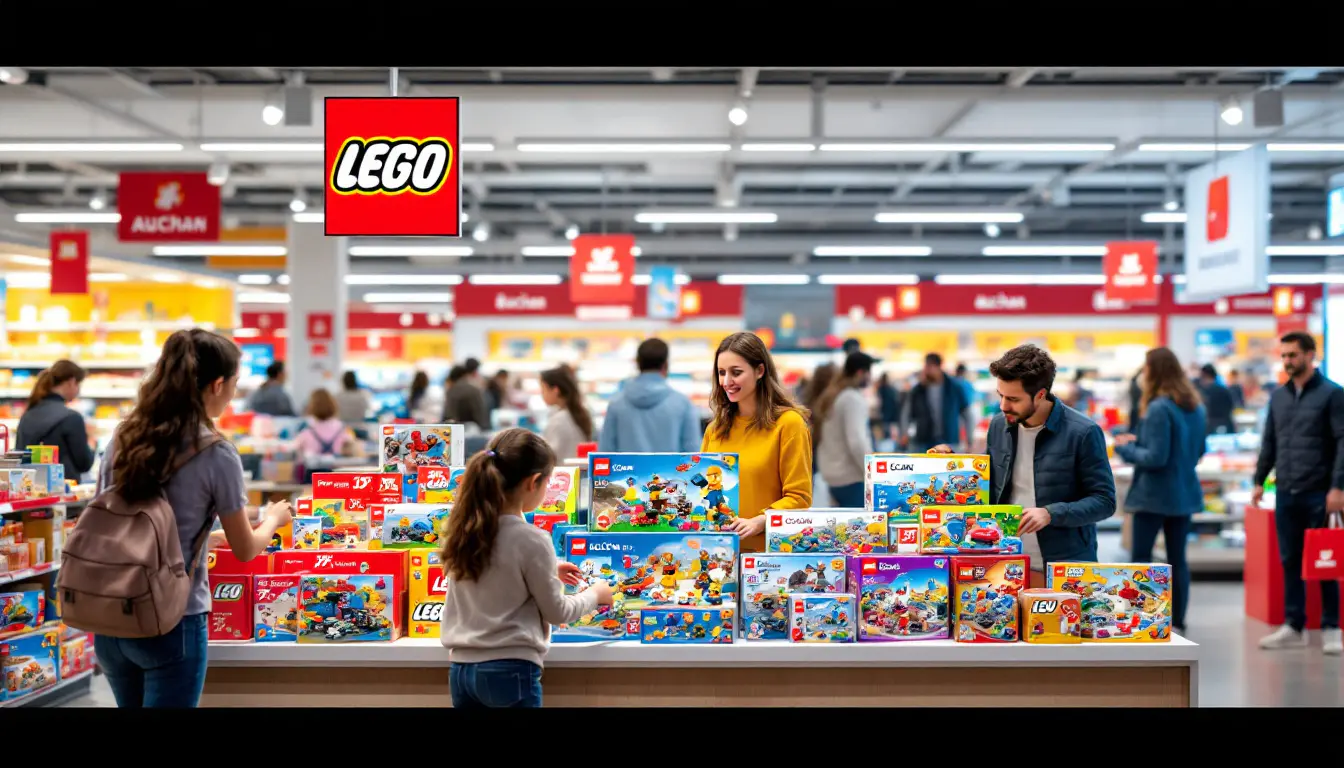 découvrez les offres exclusives d'auchan sur une sélection limitée de sets lego pendant les soldes. profitez de réductions exceptionnelles pour enrichir votre collection dès maintenant !