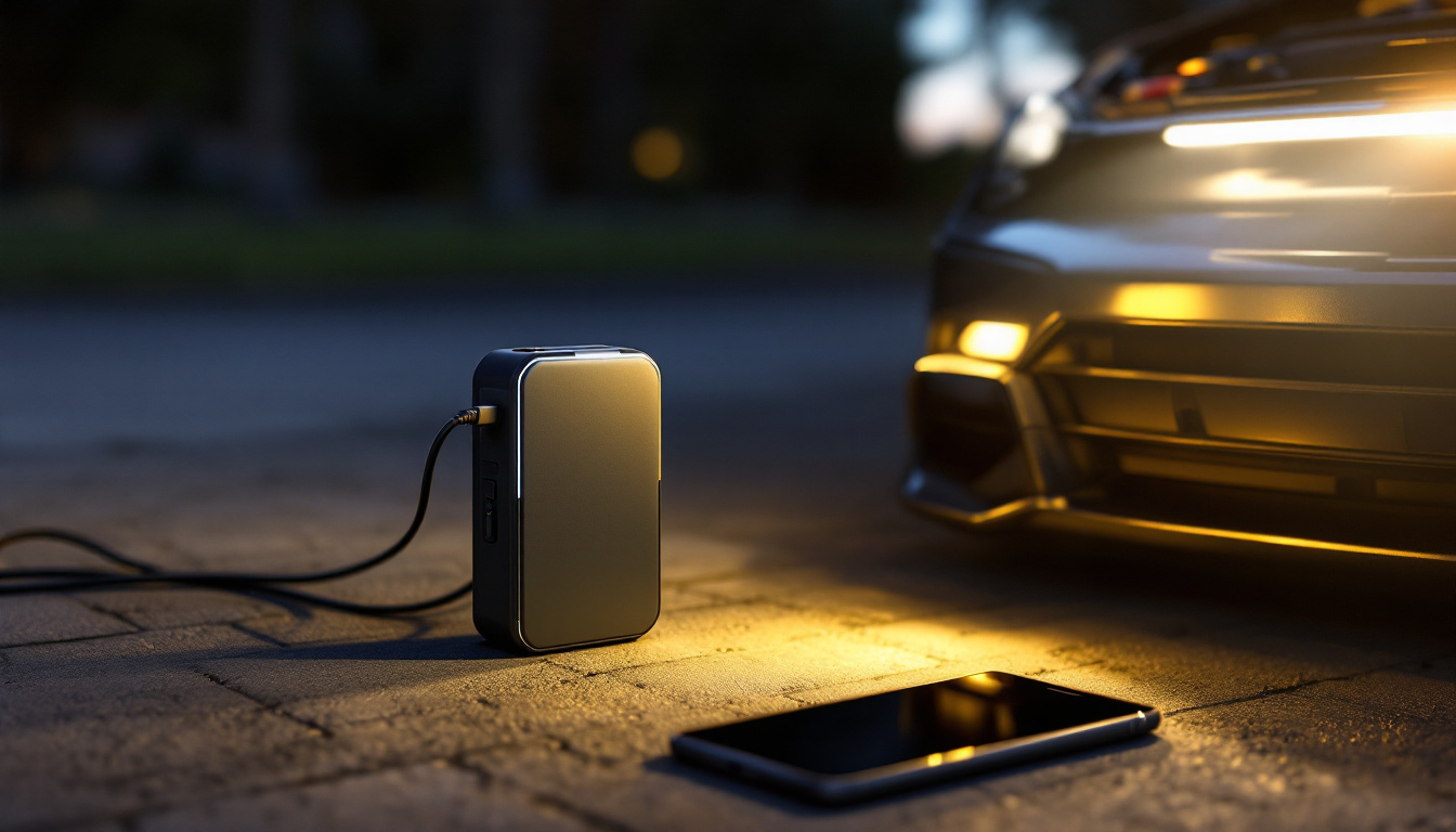 découvrez ce boîtier malin qui relance votre voiture en cas de batterie à plat, éclaire vos soirées et recharge vos appareils électroniques facilement.