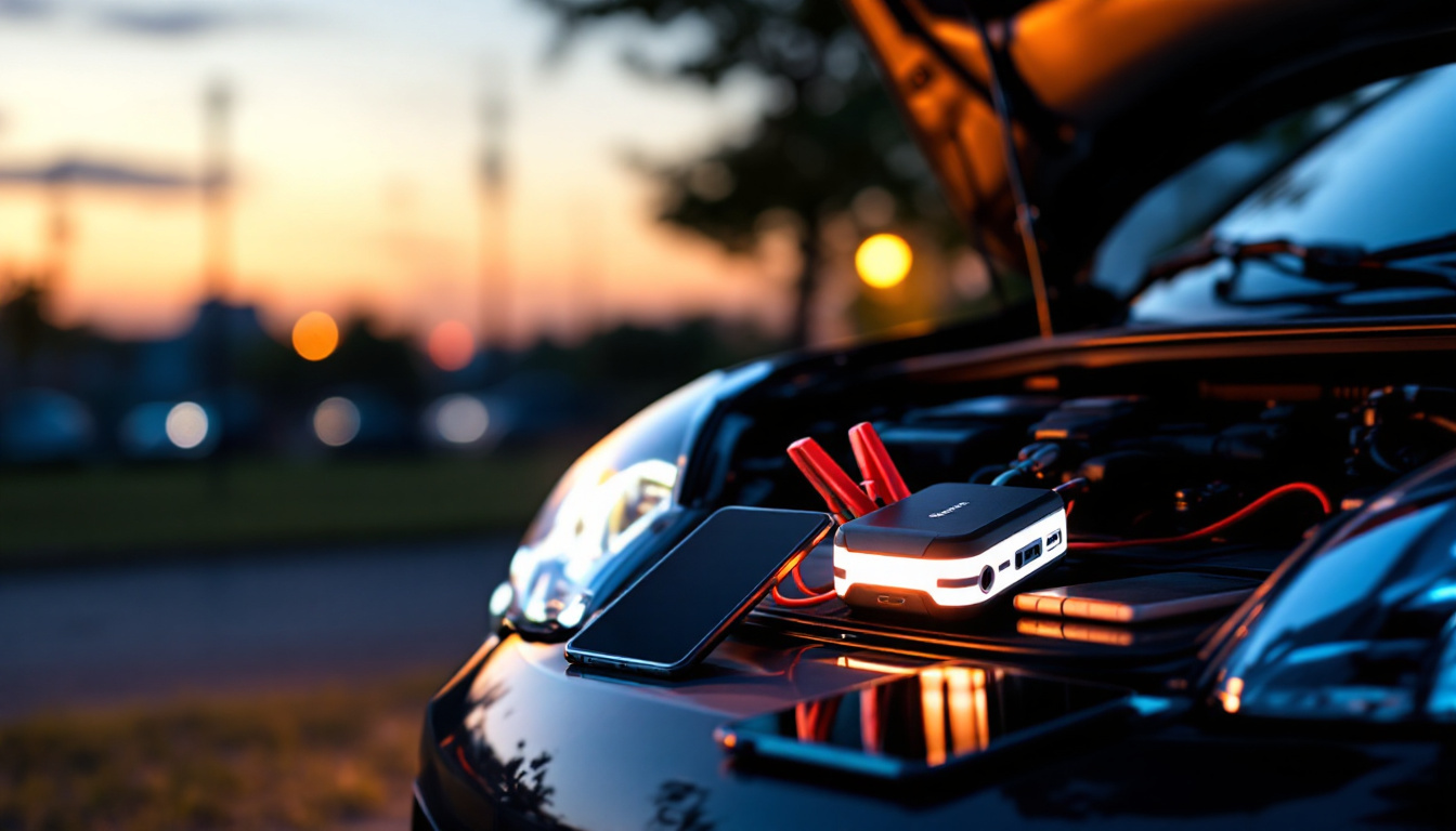 découvrez ce boîtier malin qui relance votre voiture en cas de batterie à plat, éclaire vos soirées et recharge facilement vos appareils mobiles.