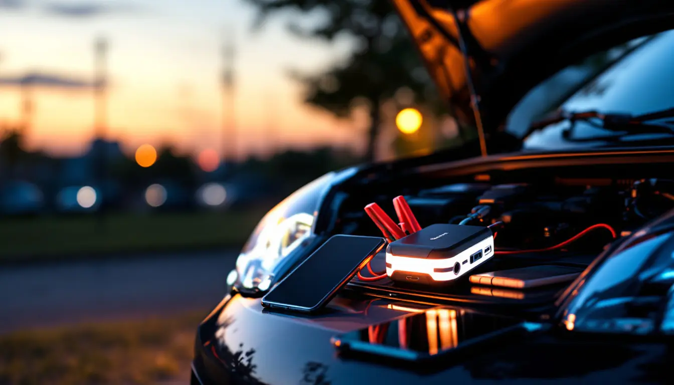 découvrez ce boîtier malin qui relance votre voiture en cas de batterie à plat, éclaire vos soirées et recharge facilement vos appareils mobiles.