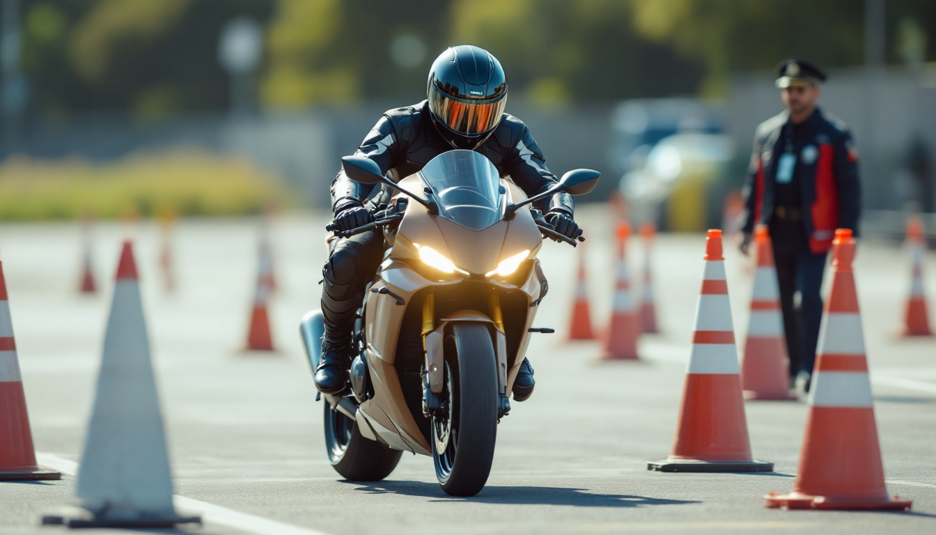 découvrez comment ce motard audacieux défie le contrôle technique des motos avec son ingénieuse « opération tenaille », une aventure pleine de courage et de créativité.