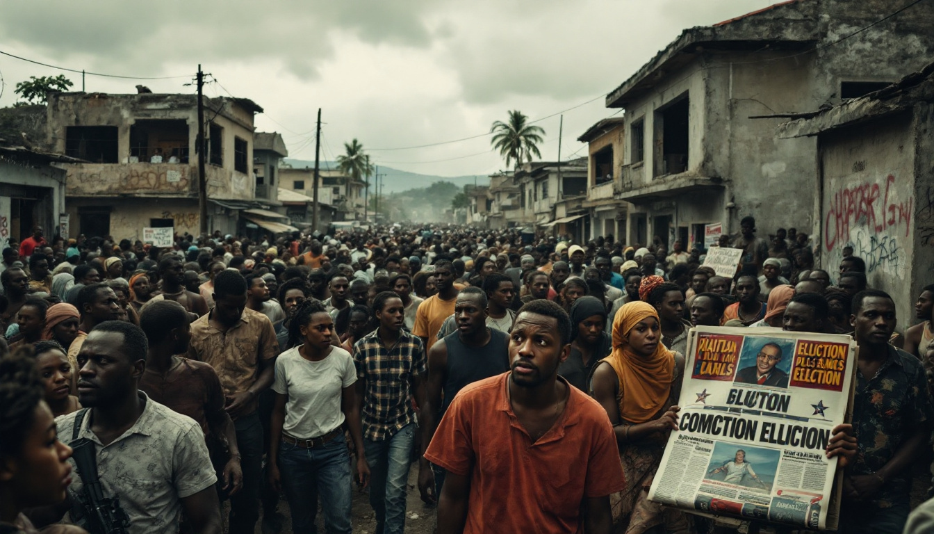 découvrez l'analyse approfondie du journal d'haïti et des amériques sur les défis majeurs de la sécurité lors des élections en haïti, mettant en lumière une élection perçue comme un défi illusoire.