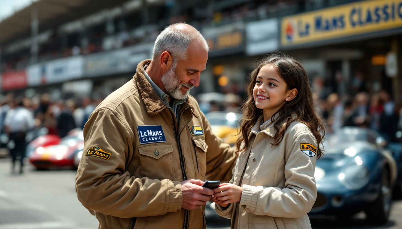 découvrez comment la passion des courses automobiles unit les générations dans la famille nourry lors du le mans classic, où père et fille vivent ensemble cet événement légendaire.