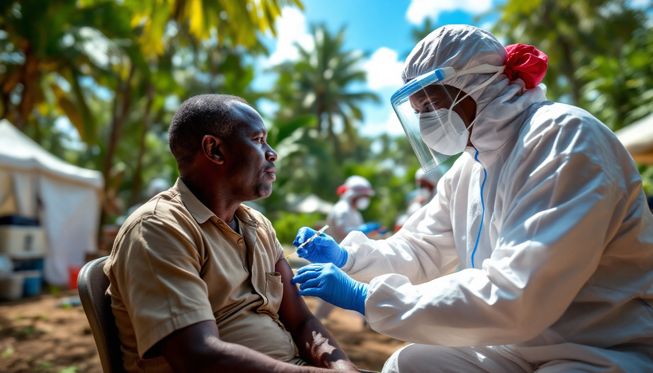 en république démocratique du congo, l’épidémie d’ebola s’aggrave. les premiers essais cliniques d’un vaccin expérimental ont été lancés pour freiner la propagation du virus.