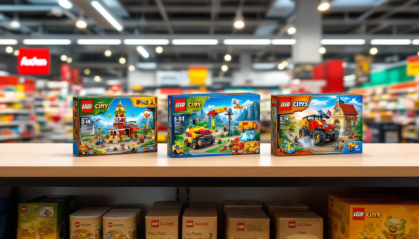profitez des soldes auchan pour découvrir 3 sets lego à petits prix. offre limitée, ne manquez pas ces bonnes affaires avant qu'elles ne disparaissent des rayons !