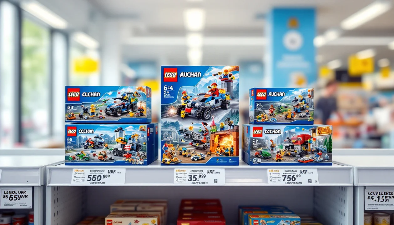 profitez des soldes auchan pour découvrir 3 sets lego à prix mini. offre limitée, faites vite avant qu'ils ne disparaissent des rayons !