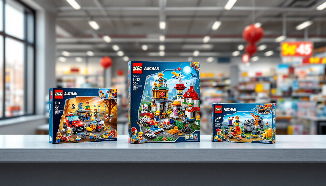 take advantage of the Auchan sales and discover 3 LEGO sets at low prices. don’t miss this unique opportunity before they disappear from the shelves!