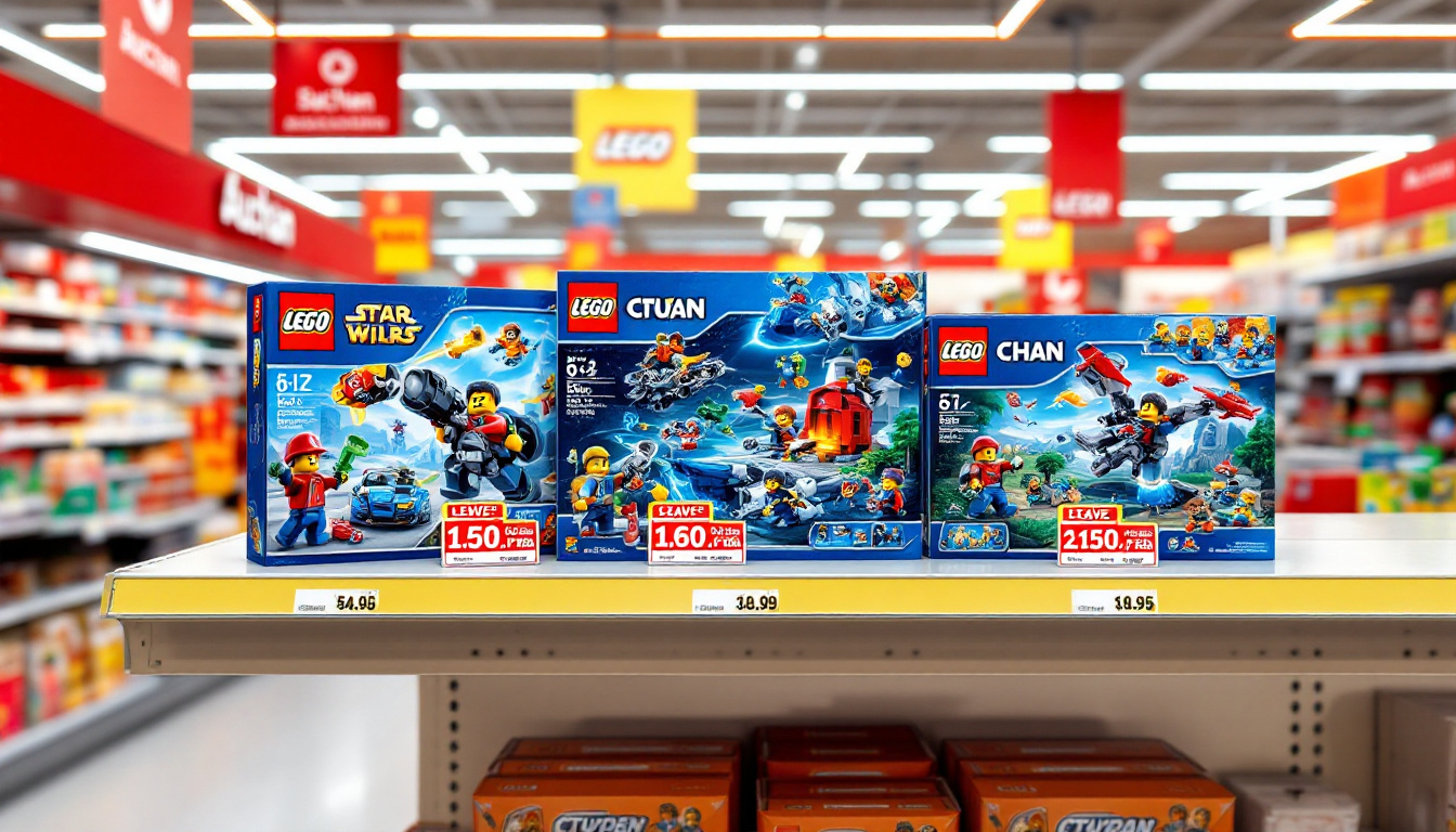 take advantage of the Auchan sales to acquire 3 LEGO sets at low prices. don’t miss these exclusive offers before they disappear from the shelves!