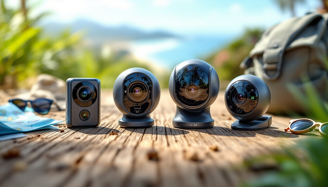 découvrez le top 4 des caméras d'action à 360° pour immortaliser vos aventures de vacances sous tous les angles avec une qualité exceptionnelle.