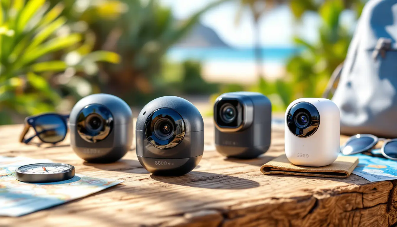 scopri il top 4 delle fotocamere d'azione a 360° ideali per immortalare le tue avventure di vacanza da ogni angolo con una qualità eccezionale.