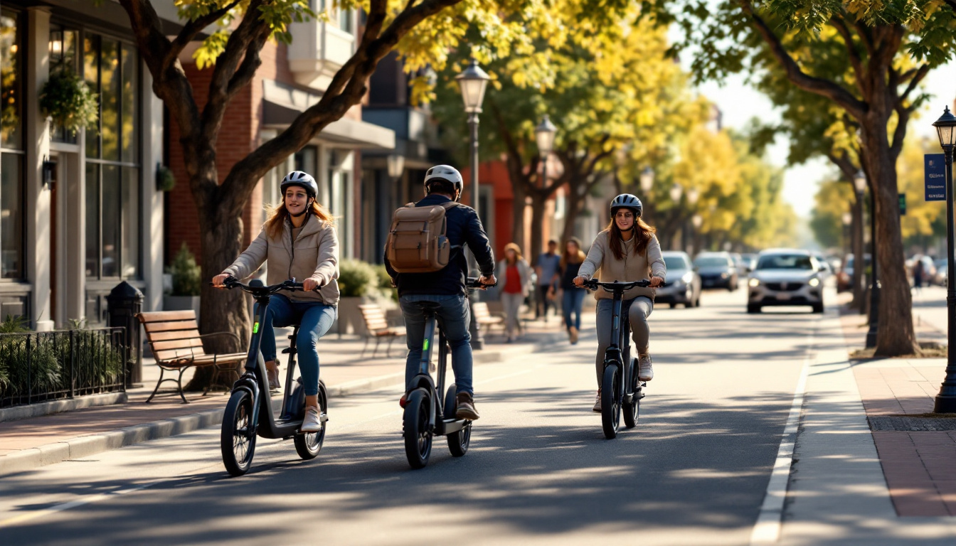 découvrez comment danville réduit l'usage des vélos électriques et trottinettes, illustrant une tendance croissante vers un rythme de vie plus posé et durable.