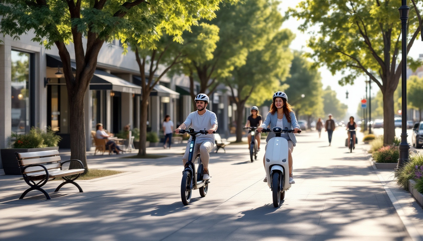 découvrez comment danville ralentit la cadence avec ses vélos électriques et trottinettes, reflétant une tendance croissante vers une mobilité urbaine plus douce et durable.