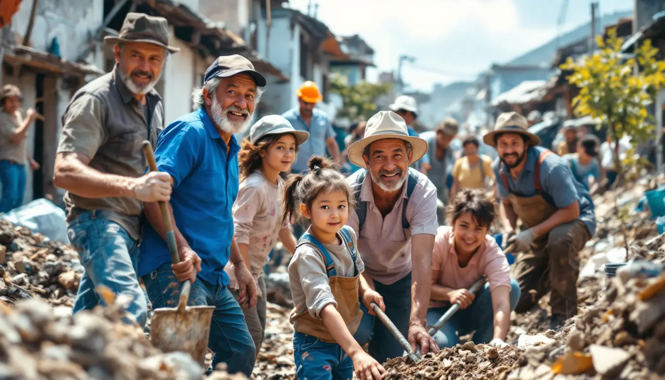 les habitants de doulon, épuisés par la situation, s'unissent avec détermination pour éliminer les bidonvilles et améliorer leur cadre de vie.