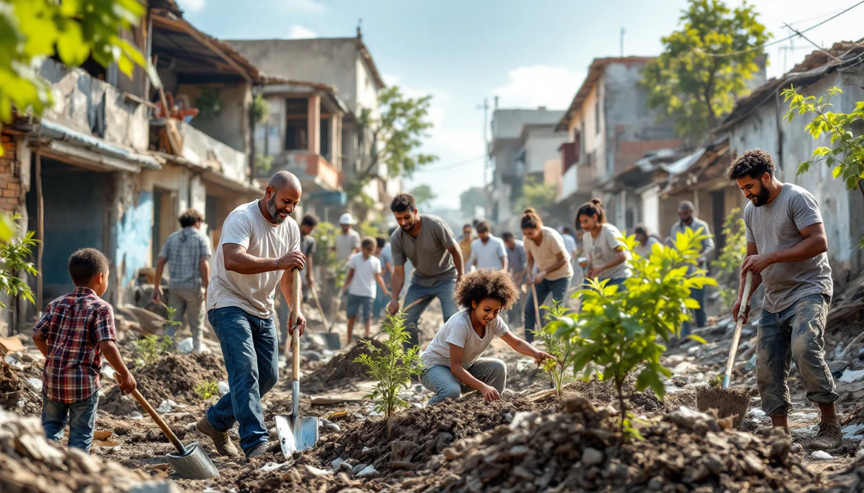 découvrez comment les habitants de doulon, à bout de forces, s'unissent pour lutter contre les bidonvilles et améliorer leur cadre de vie.