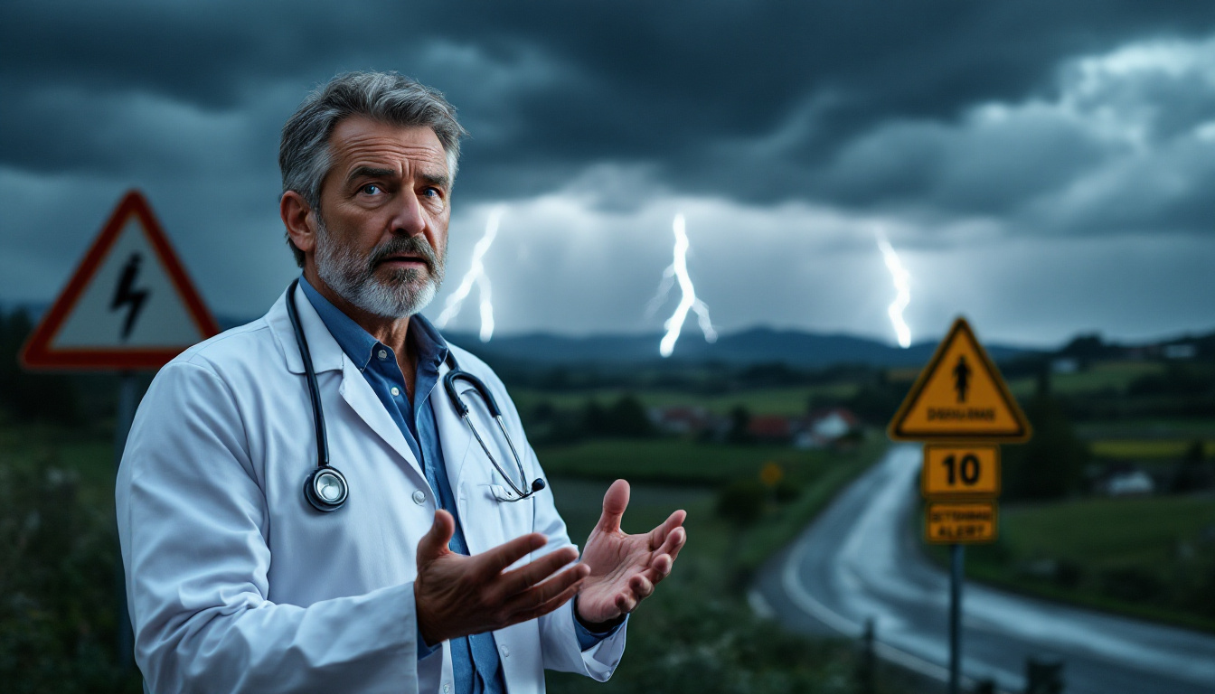 alerte orages dans 10 départements : le dr gérald kierzek explique les gestes indispensables pour protéger votre famille et votre maison. restez vigilant et préparez-vous efficacement.