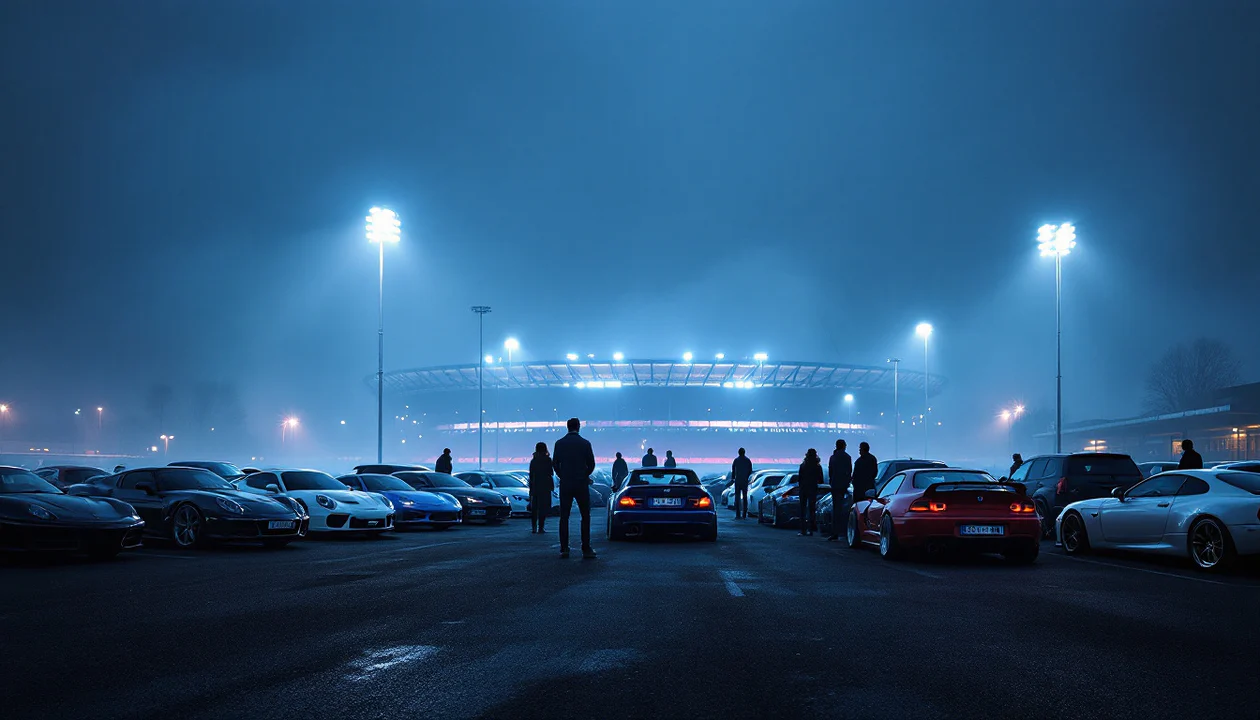 rejoignez chaque semaine le rendez-vous automobile mystérieux sur le parking du stade océane au havre, un événement incontournable pour les passionnés de voitures.