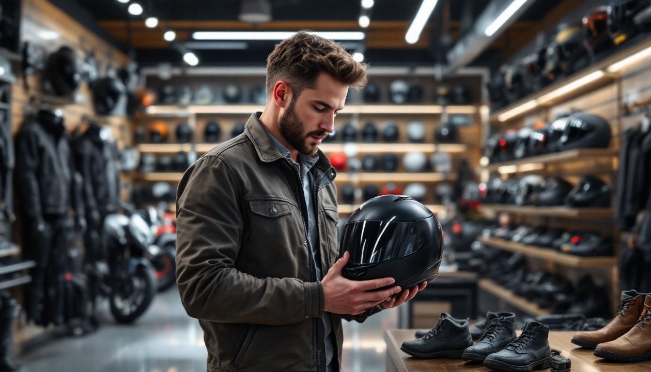 discover our practical guide to properly choose your first motorcycle or scooter helmet, combining safety, comfort and style for a serene ride.