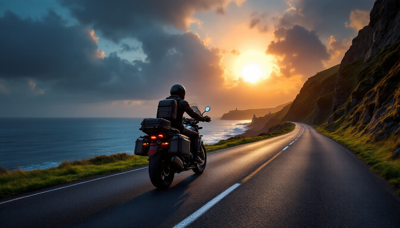 suivez alexis le fournier dans son aventure unique : un voyage à moto de carnac à bilbao pour vivre l'excitation de l'éclipse totale. découvrez son périple rempli de paysages exceptionnels et de moments inoubliables.