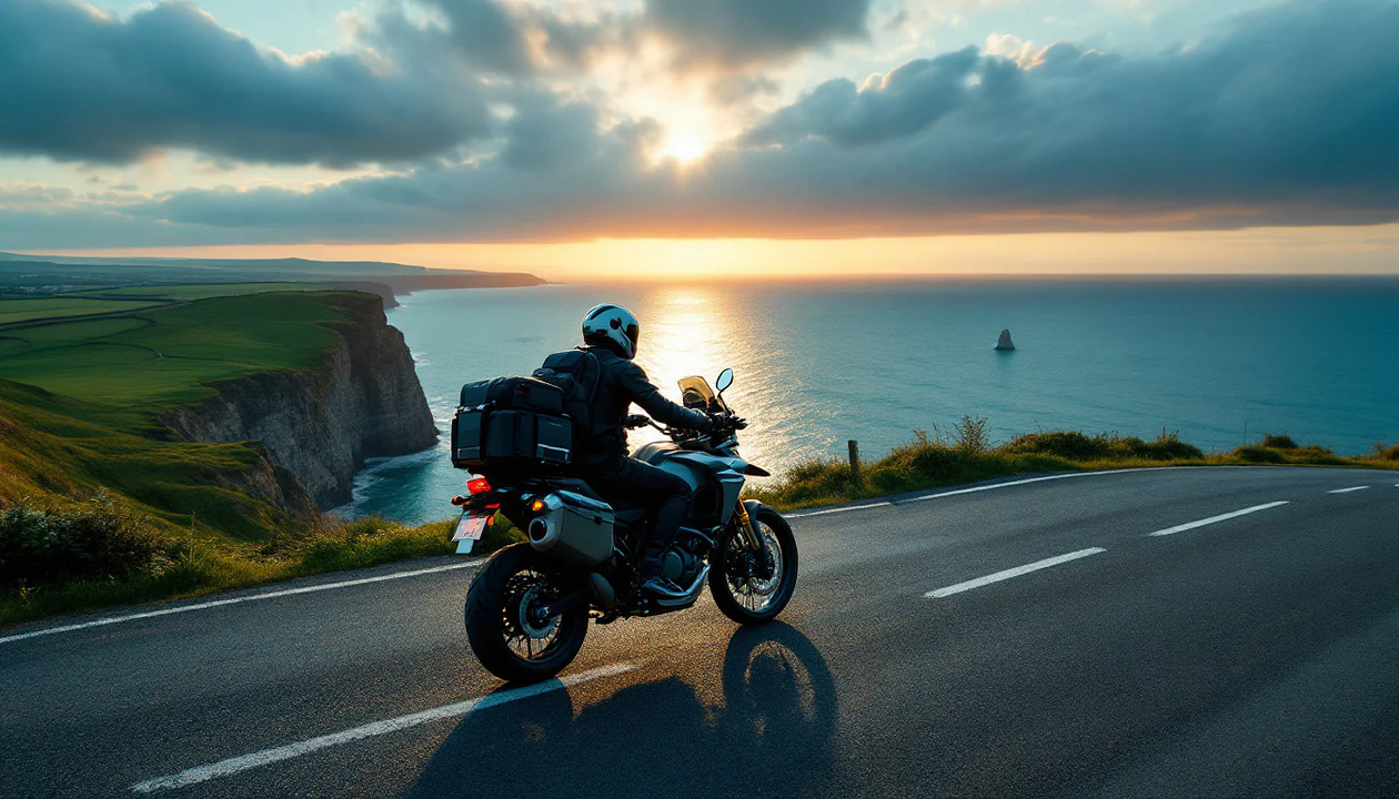suivez alexis le fournier dans son aventure unique : un voyage à moto de carnac à bilbao pour observer l’éclipse totale, entre passion et découvertes.