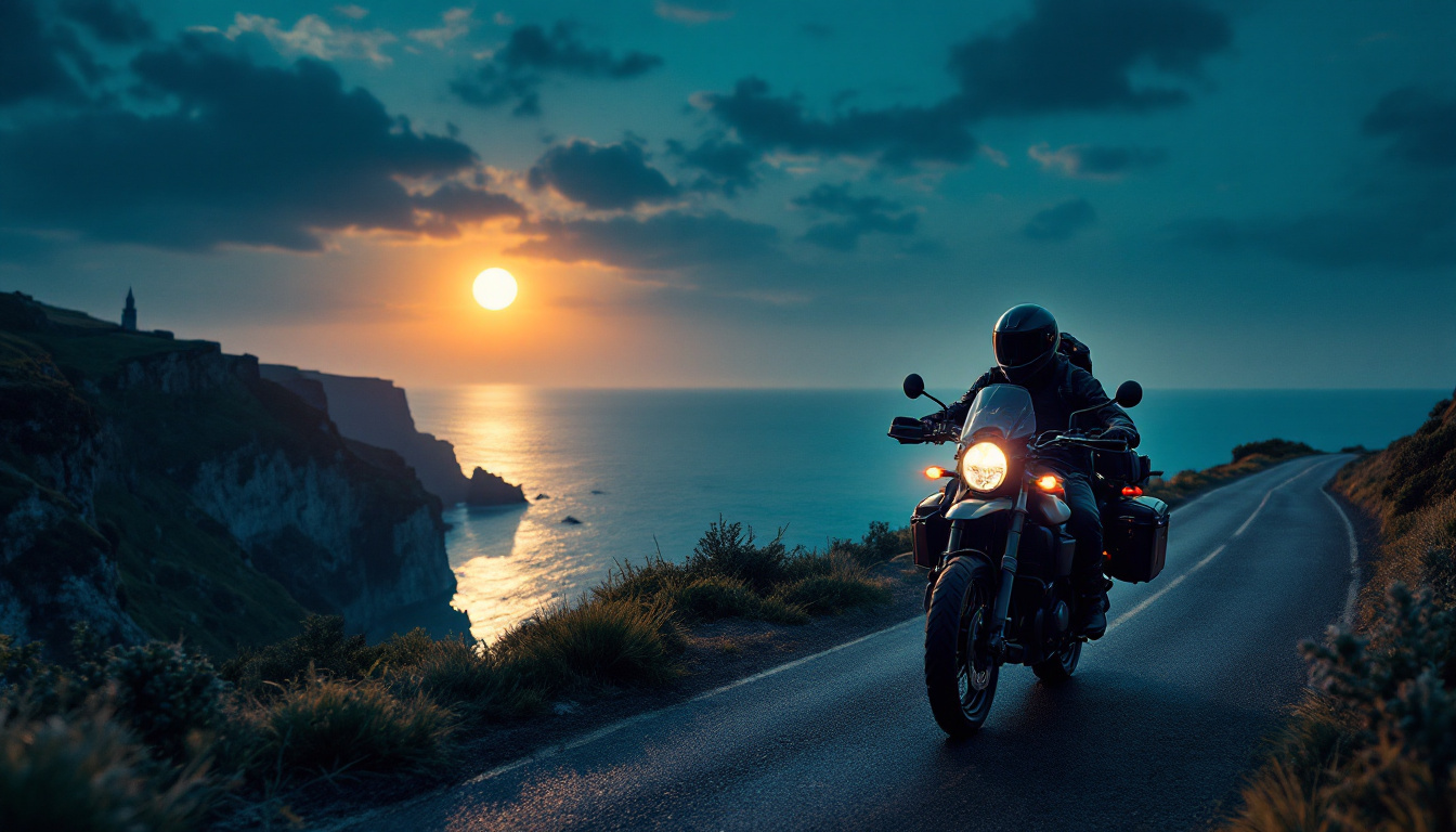 découvrez le nouveau défi d'alexis le fournier : un voyage à moto de carnac à bilbao pour vivre l'expérience unique de l’éclipse totale.