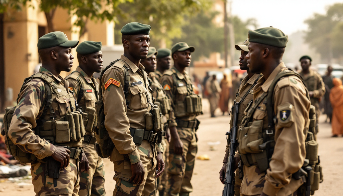 niger : le régime militaire annonce une reprise progressive du contrôle face à la mutinerie des soldats, visant à restaurer l'ordre et la stabilité dans le pays.