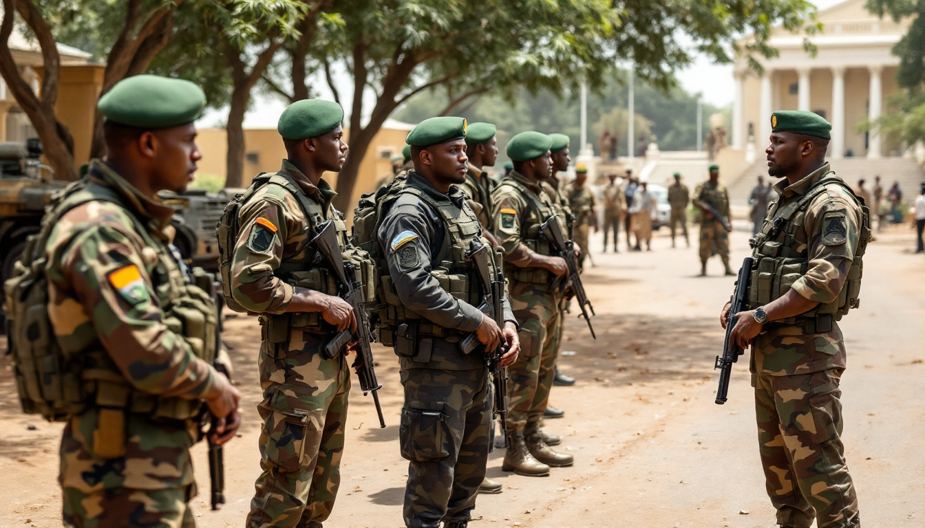 le régime militaire du niger annonce une reprise progressive du contrôle face à la mutinerie des soldats, affirmant consolider son autorité dans un contexte de tensions internes.