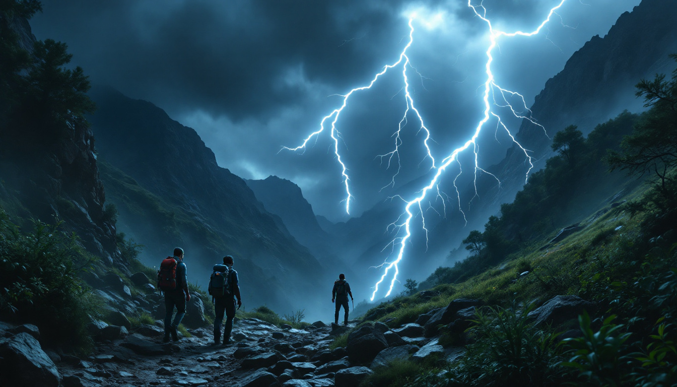 in the pyrenees, two hikers were struck by lightning. dr. kierzek shares his essential advice on how to effectively protect oneself from thunderstorms in the mountains.
