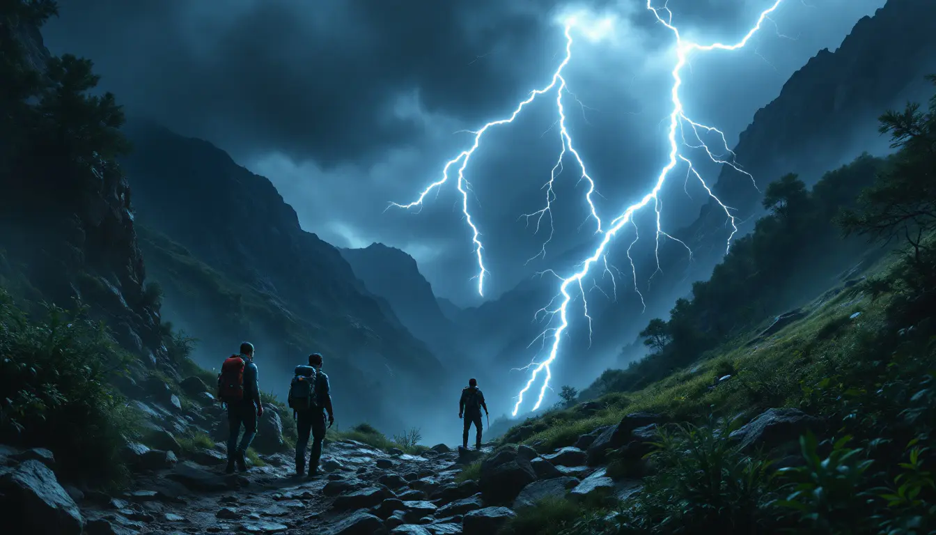 dans les pyrénées, deux randonneurs ont été foudroyés. le dr kierzek partage ses conseils essentiels pour se protéger efficacement des orages en montagne.