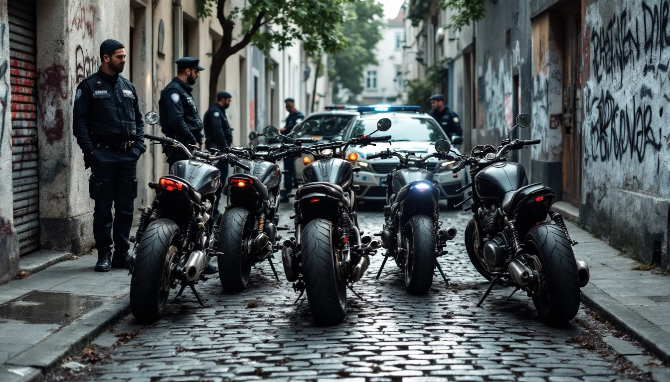 rodei urbani a courcelles-lès-lens : cinque moto sequestrate in poche settimane a seguito di infrazioni ripetute, per rafforzare la sicurezza degli abitanti.