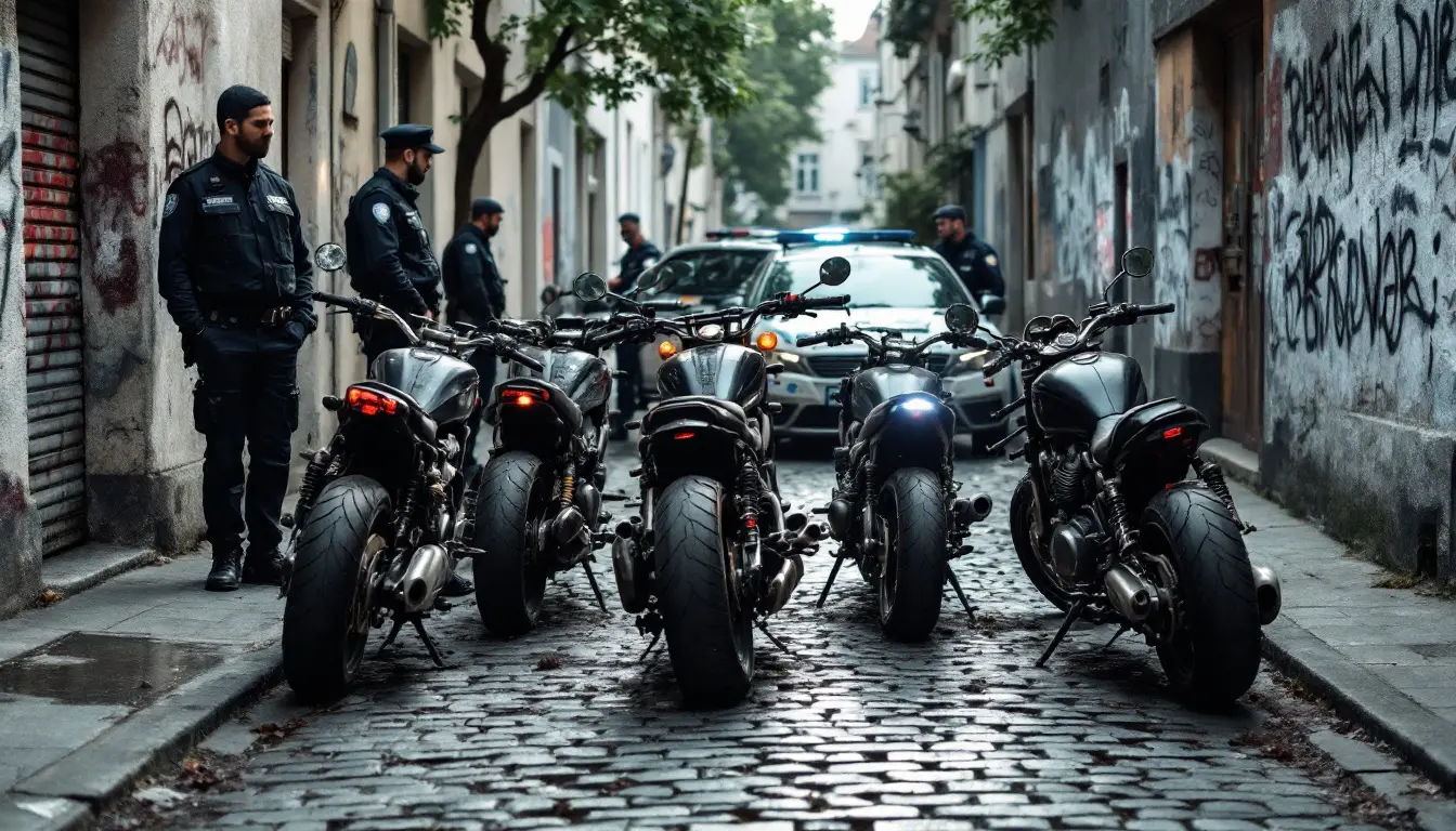 rodéos urbains à courcelles-lès-lens : cinq motos saisies en quelques semaines suite à des infractions répétées, pour renforcer la sécurité des habitants.